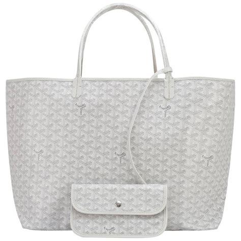 white goyard makeup bag|authentic goyard bags for sale.